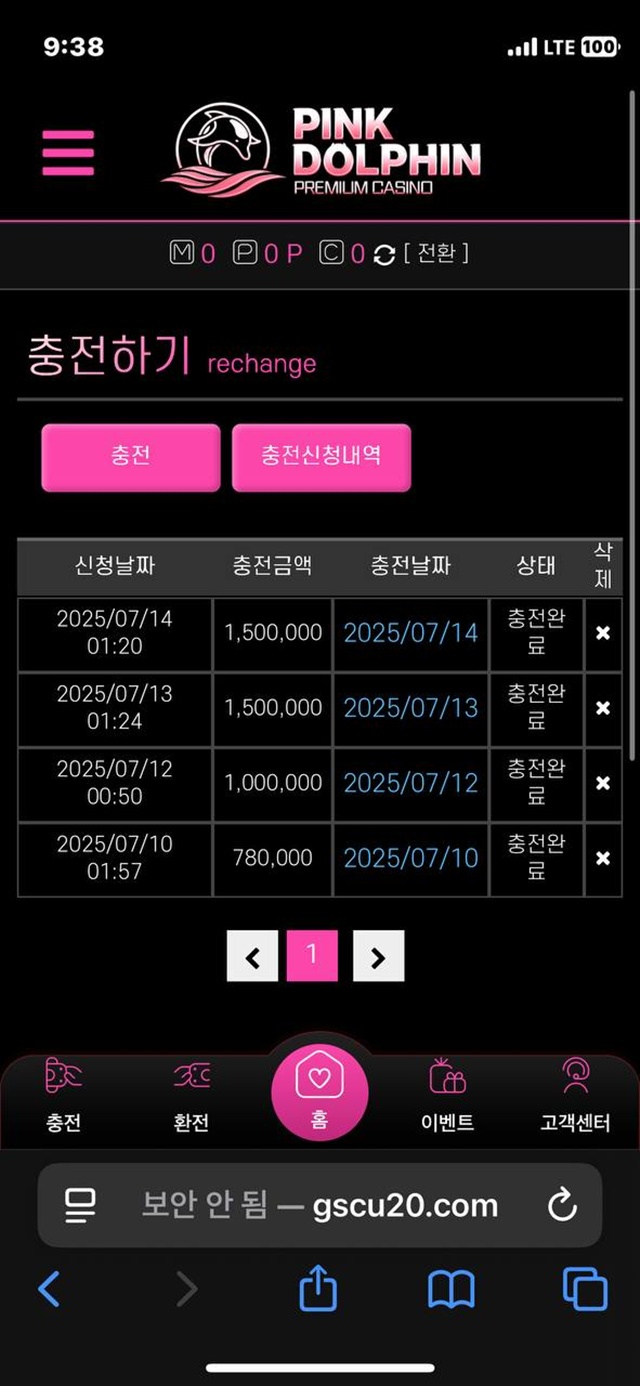 핑크돌핀 먹튀