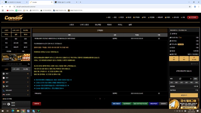콘도르 먹튀 확정