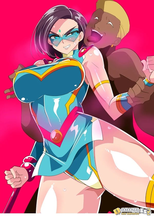 유부녀 초인 마이티 마담! VS 최음 양아치 괴인 전편