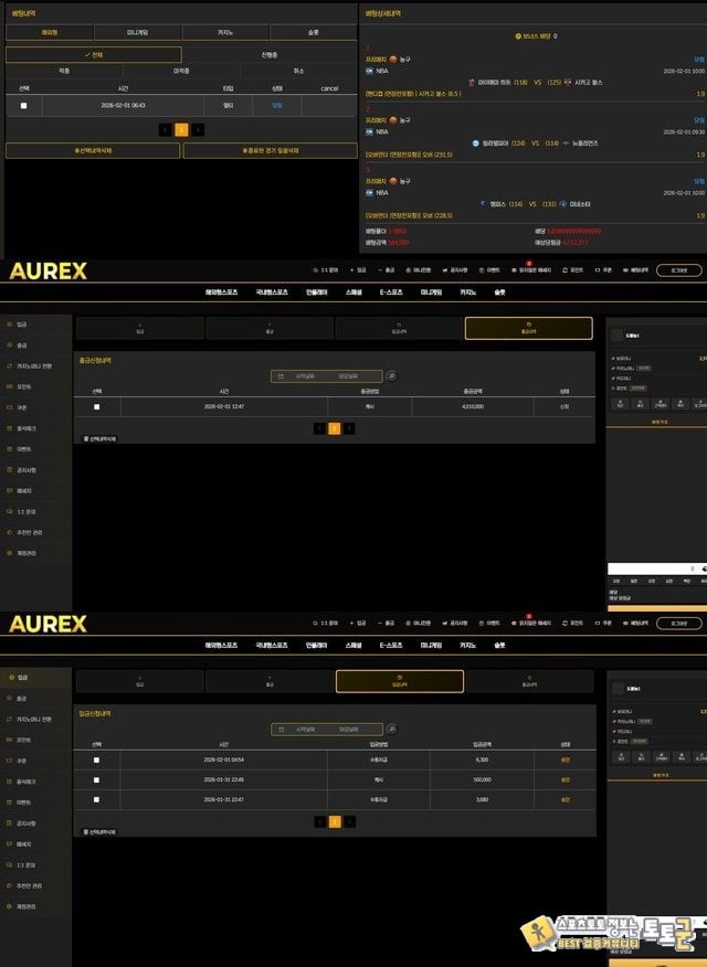 AUREX 먹튀제보